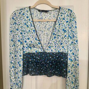 Zara Silky Top S